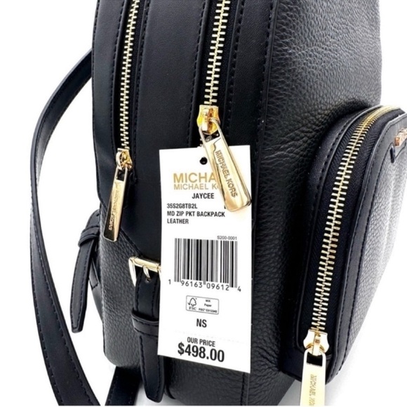 Michael Kors Medium Jaycee Backpack
Black/Gold - Picture 12 of 12